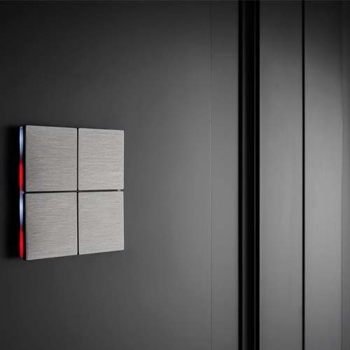 A refined wall keypad for whole-home automation