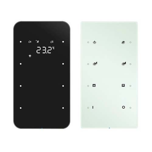 Hager integrated control interface representing an Ansal residence