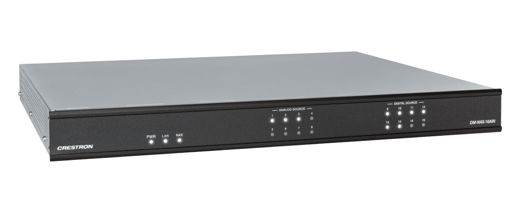 Crestron DM-NAX audio-over-IP network encoder