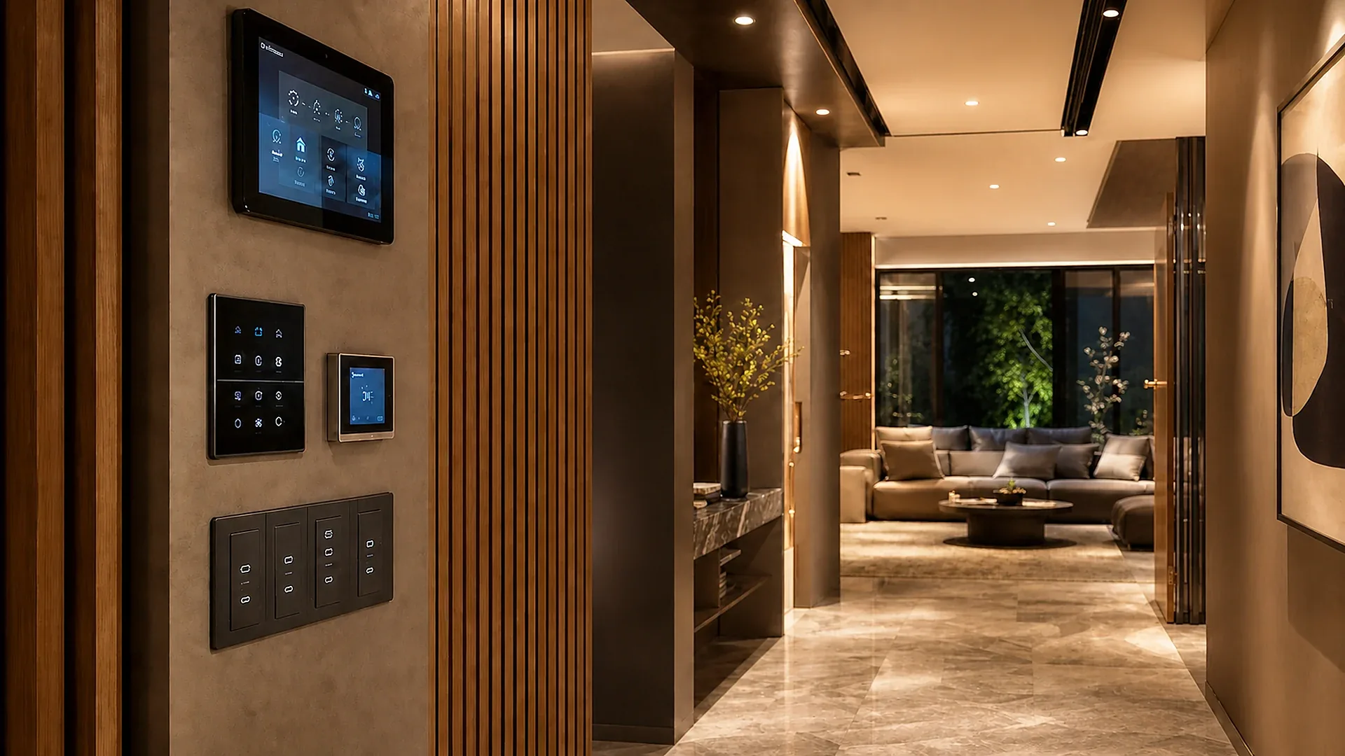 Welcoming residential entrance with considered access
